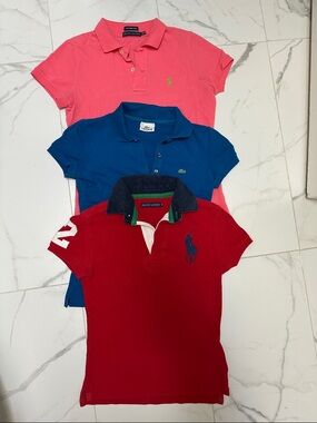 Ralph Lauren Red Polo Shirt - Classic Short Sleeve